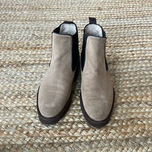 Ann Mashburn Suede Chelsea Boot